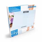 GRUNDIG Személymérleg üveg digitális 28x28x2cm fehér  thumbnail 2