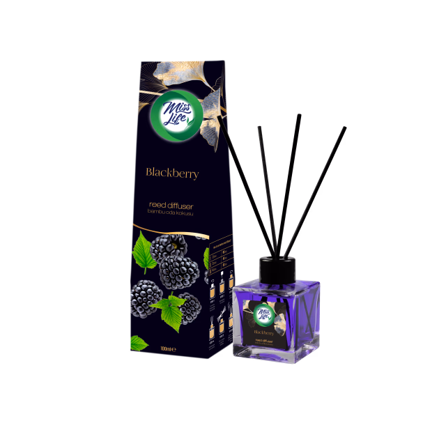 Miss life pálcikás légfrissítő 100 ml Blackberry (erdei szeder) illat - Image 1 of 1