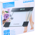 GRUNDIG Személymérleg digitális 180kg 28x28x2,5cm