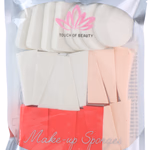 TOUCH OF BEAUTY Sminkszivacs 24db, 3 féle forma
