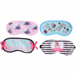 TOUCH OF BEAUTY szatén szemmaszk alváshoz, 4 mintával, 24 darabos displayben thumbnail 2