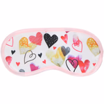 TOUCH OF BEAUTY szatén szemmaszk, 4 féle vidám mintával, 24 darabos displayben thumbnail 3