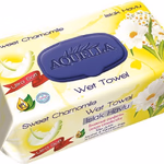 Aquella nedves törlőkendő 100 db PH 5.5 Ultra puha Kamilla illattal FLIPTOP AQU.BCF.100