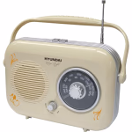 Rádió  Hyundai PR 100B Retro, bézs