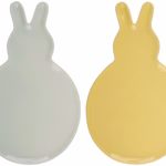 ARTICASA Húsvéti tányér nyuszi forma 18x30x2,5cm, 2 féle thumbnail 1
