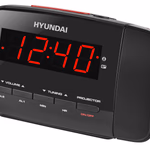 Hyundai rádiós ébresztőóra, fekete /piros
LED kijelzővel, digitális FM/AM tuner, falra való idő vetítés, 2 független ébresztő, SNOOZE, tápellátás 230V / 50 Hz thumbnail 2