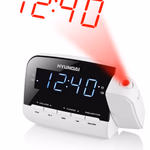 Hyundai rádiós ébresztőóra, fehér
LED kijelzővel, digitális FM/AM tuner, falra való idő vetítés, 2 független ébresztő, SNOOZE, tápellátás 230V / 50 Hz thumbnail 2