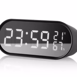 Hyundai ébresztőóra, fekete
Beltéri hőmérséklet és páratartalom mérés, automatikus fényerő-beállítás, USB-kimenet külső eszközök töltéséhez, SNOOZE, AAA elemekkel vagy adapterrel működtetve thumbnail 2