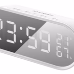Hyundai ébresztőóra, fehér
Beltéri hőmérséklet és páratartalom mérés, automatikus fényerő-beállítás, USB-kimenet külső eszközök töltéséhez, SNOOZE, AAA elemekkel vagy adapterrel működtetve thumbnail 1