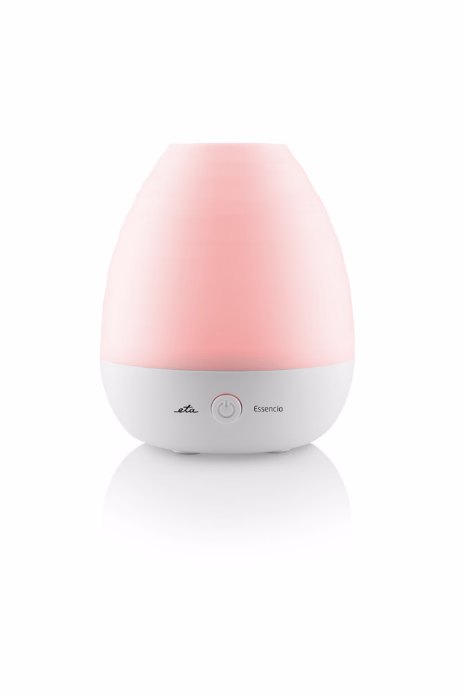 Aroma diffúzor ETA Essencio
Ultrahang és párásító, 50 ml, háttérvilágítás, ajánlott szobaméret 10 m², fehér szín - Image 1 of 4
