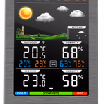 GoGEN időjárás állomás
Animált időjárás-előrejelzés, beltéri / kültéri hőmérséklet és páratartalom, rádiójel által vezérelt idő thumbnail 3