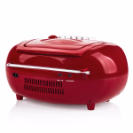 Hyundai Rádiómagnó CD és kazetta lejátszóval FM/ USB/ MP3, AUX IN, piros thumbnail 2