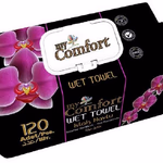 My Comfort nedves törlőkendő 120 db Orchidea illattal Alkohol mentes FLIPTOP MCF.ORC.120 thumbnail 2
