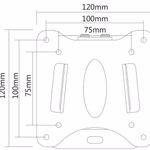 GoGEN S TV tartó, fix, 13'' - 27'' átmér thumbnail 2
