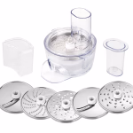 Szeletelő és reszelő tartozék, 5 rozsdamentes tárcsával ETA konyhai robotgépekhez thumbnail 1