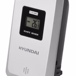 Hyundai időjárásállomás, fekete /ezüst
Kültéri és beltéri hőmérséklet méréssel, kültéri hőmérséklet mérés akár 3 szenzorból is, rádió jel által vezérelt idő thumbnail 4