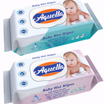 Aquella nedves baba törlőkendő 72 db PH 5.5 MIX AQU.MIX.72
