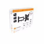 GoGEN TV tartó,  M, pozícionálható, átmérők:  23" - 42"
Fali forgatható akár42'' TV tartó, VESA max. 200 x 200, faltól való távolság 49 -393 mm, max. terhelés 30 kg thumbnail 3