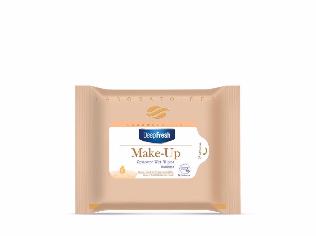 DeepFresh nedves sminklEMOSó törlőkendő 25 db-os Removal-Extra Cream-40396-12/# - Image 1 of 1