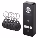 EMOS Ajtóra szerelhető színes kameraegység RF/ID-val, 1 gombos thumbnail 1