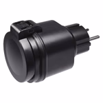 EMOS Távírányítható aljzat 2 db, IP44, fekete thumbnail 3