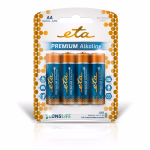ETA Premium Alkáli elem - Ceruza - LR06 (AA) - 4db/bliszter