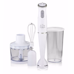 Hyundai HYUHB983 3 az 1-ben botmixer, 380W, 2 sebesség fokozat, DC motor, 1.45m tápkábel, Fehér thumbnail 1