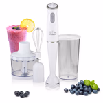 Hyundai HYUHB983 3 az 1-ben botmixer, 380W, 2 sebesség fokozat, DC motor, 1.45m tápkábel, Fehér thumbnail 2