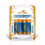 ETA Premium Alkáli elem - Baby - LR14-C - 2db/bliszer