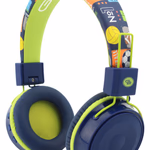 GoGEN Gyerek Bluetooth fejhallgató mikrofonnal hangerőkorlátozással, kék thumbnail 1