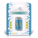 Lítium elem ETA PREMIUM AAA, FR03, 2db/bliszter thumbnail 1