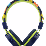 GoGEN Gyerek Bluetooth fejhallgató mikrofonnal hangerőkorlátozással, kék thumbnail 2