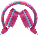 GoGEN Gyerek Bluetooth fejhallgató mikrofonnal hangerőkorlátozással, rózsaszín thumbnail 4