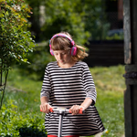 GoGEN Gyerek Bluetooth fejhallgató mikrofonnal hangerőkorlátozással, rózsaszín thumbnail 6