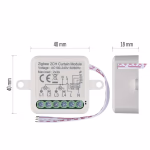 GoSmart motoros modul IP-2122CZ, ZigBee, 2 csatornás thumbnail 2