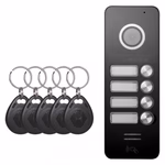 EMOS Ajtóra szerelhető színes kameraegység RF/ID-val, 4 gombos thumbnail 2