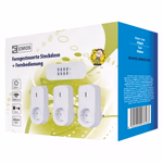 EMOS Távírányítható aljzat, 3 db, IP20 SCHUKO  thumbnail 3