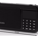 GoGEN FMP 125 BTB rádió, fekete thumbnail 2