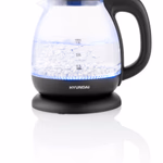 Üveg vízforraló Hyundai VK101
1,2 l kapacitással, 1630 W teljesítményfelvétellel, rozsdamentes elegáns dizájnnal, melynek köszönhetően gyorsan elkészítheti kedvenc italát. thumbnail 5