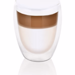 Pohár latte macchiato, 350 ml, 2db, ETA
Elegáns dupla falú, boroszilikált üvegből készült poharak a még intenzívebb kávé élvezetéért. 350 ml. thumbnail 2