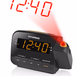 Hyundai rádiós ébresztőóra, fekete /narancssárga
LED kijelzővel, digitális FM/AM tuner, falra való idő vetítés, 2 független ébresztő, SNOOZE, tápellátás 230V / 50 Hz thumbnail 1