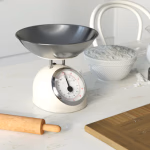 Eta Konyhai mérleg retro stílusú, bézs thumbnail 4