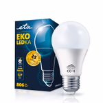 ETA ECO LED izzó Classic A60/körte forma, E27, 8,5 W (60 W), 806 lm, meleg fehér