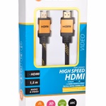 HDMI 1.4 GoGEN kábel, 3m, aranyozott thumbnail 2