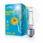 ETA filament LED égő, körte, E27, 8 W (75 W), 1055lm thumbnail 1