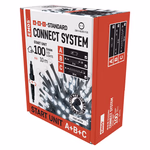 Alapkészlet Standard sorolható füzérekhez, 10 m, kültéri, hideg fehér, időzítő thumbnail 11