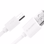 GoGen MicroUSB / USB-A 2.0 Töltő és adatkábel, fehér szín, 0,9m thumbnail 3