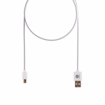 GoGen MicroUSB / USB-A 2.0 Töltő és adatkábel, fehér szín, 0,9m thumbnail 8