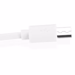 GoGen MicroUSB / USB-A 2.0 Töltő és adatkábel, fehér szín, 2m thumbnail 3