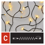 Standard LED sorolható karácsonyi füzér, 5 m, kültéri és beltéri, meleg fehér thumbnail 4